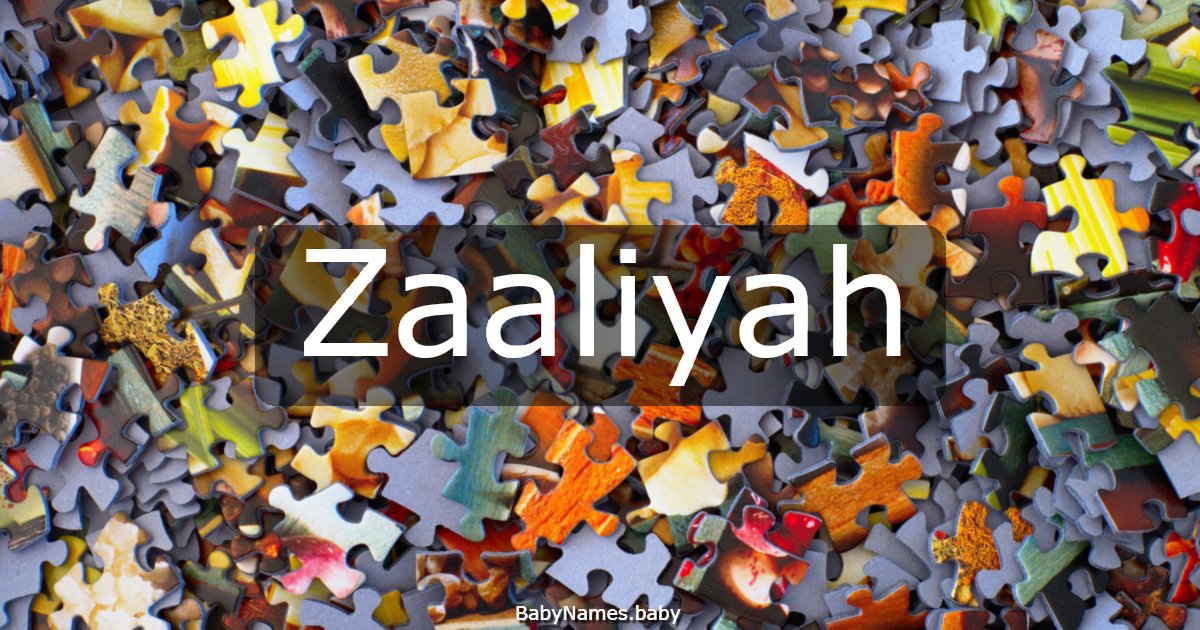Zaaliyah
