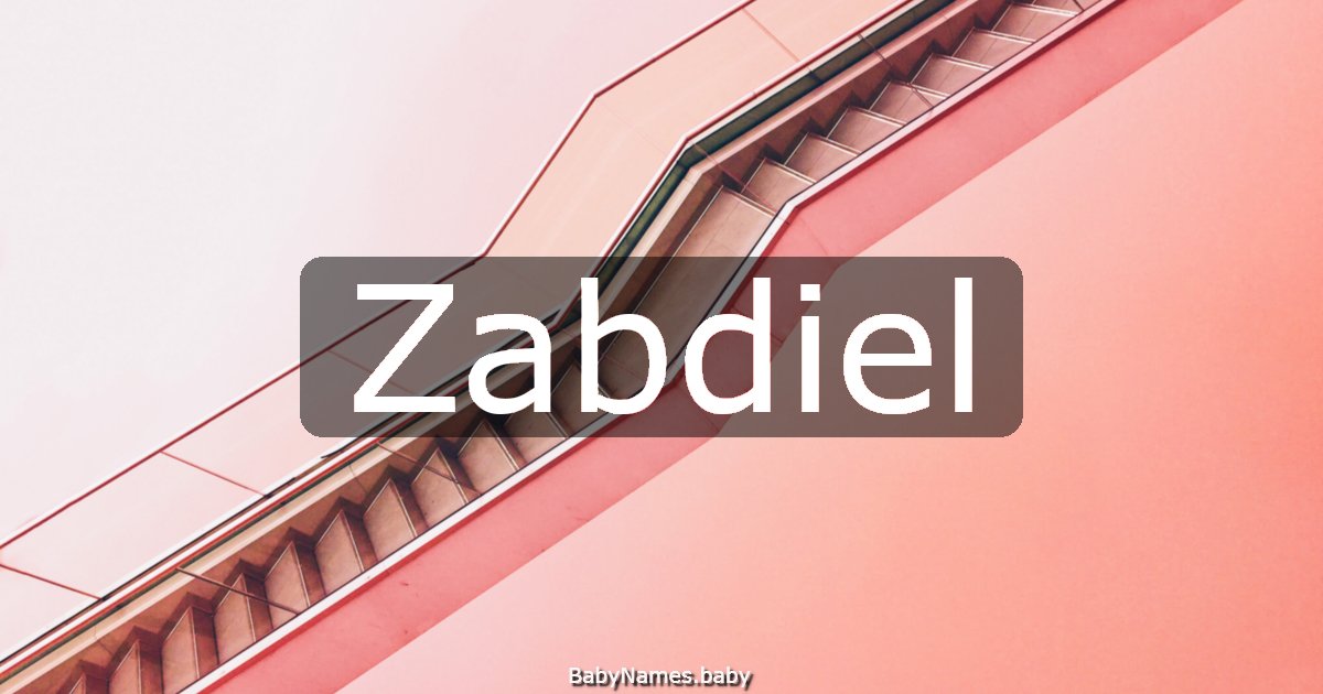 Zabdiel