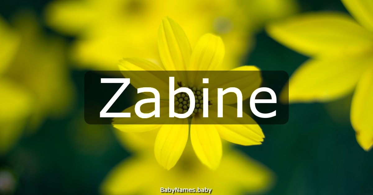 Zabine