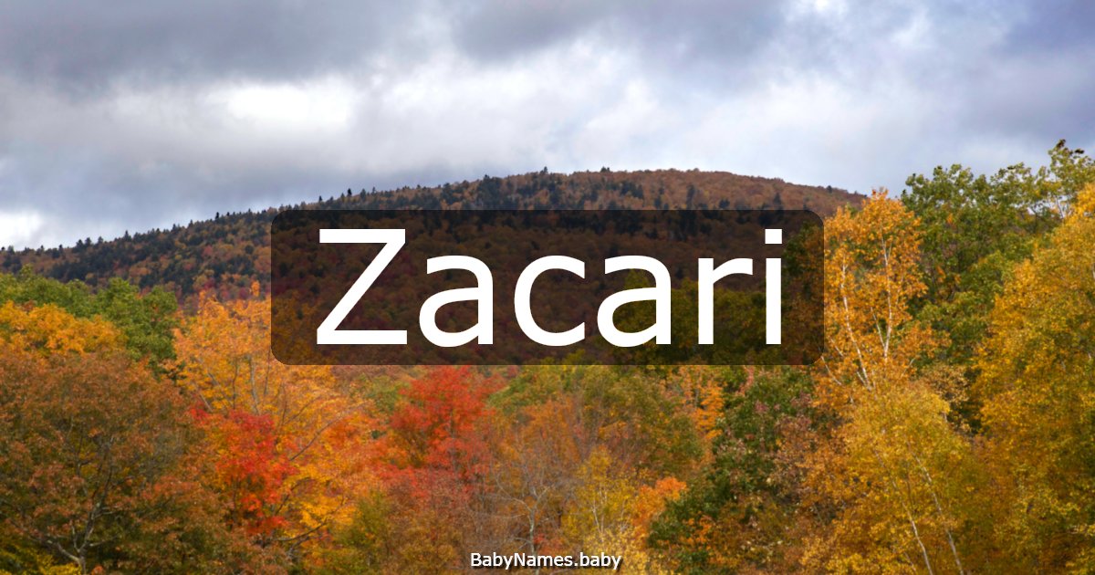 Zacari