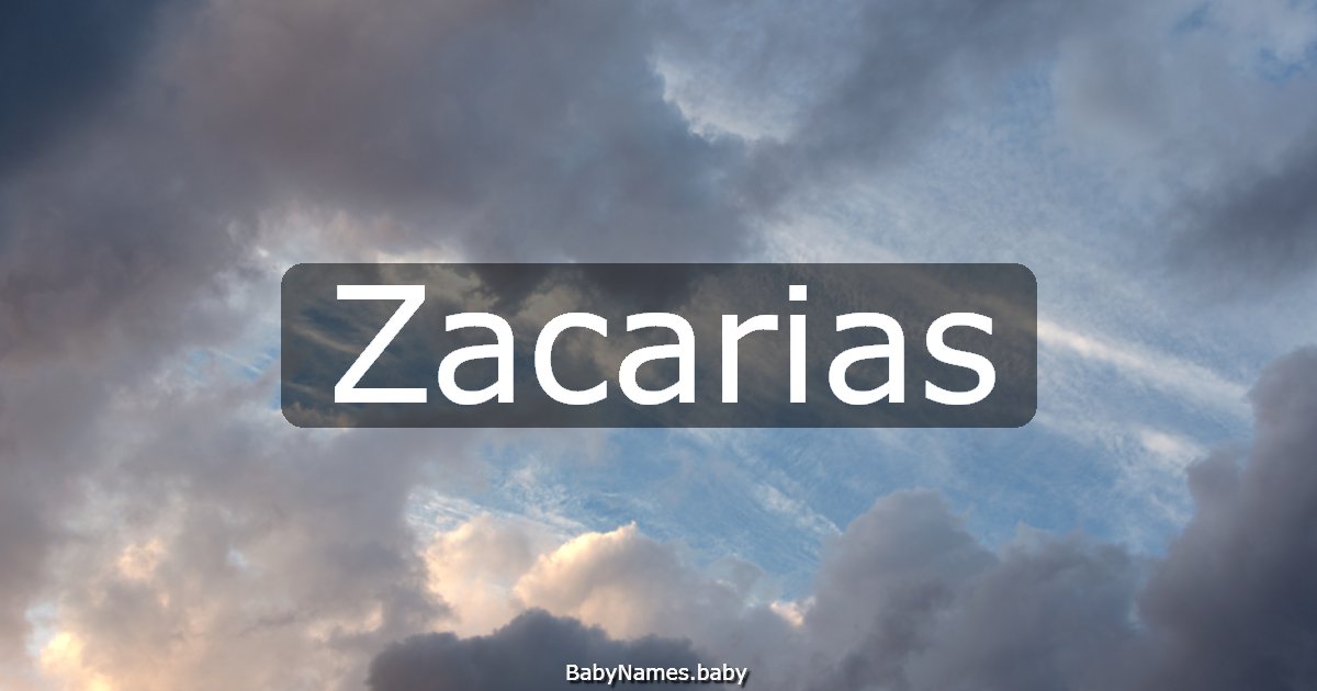 Zacarias