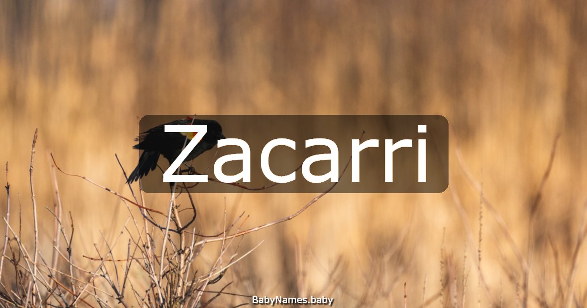 Zacarri