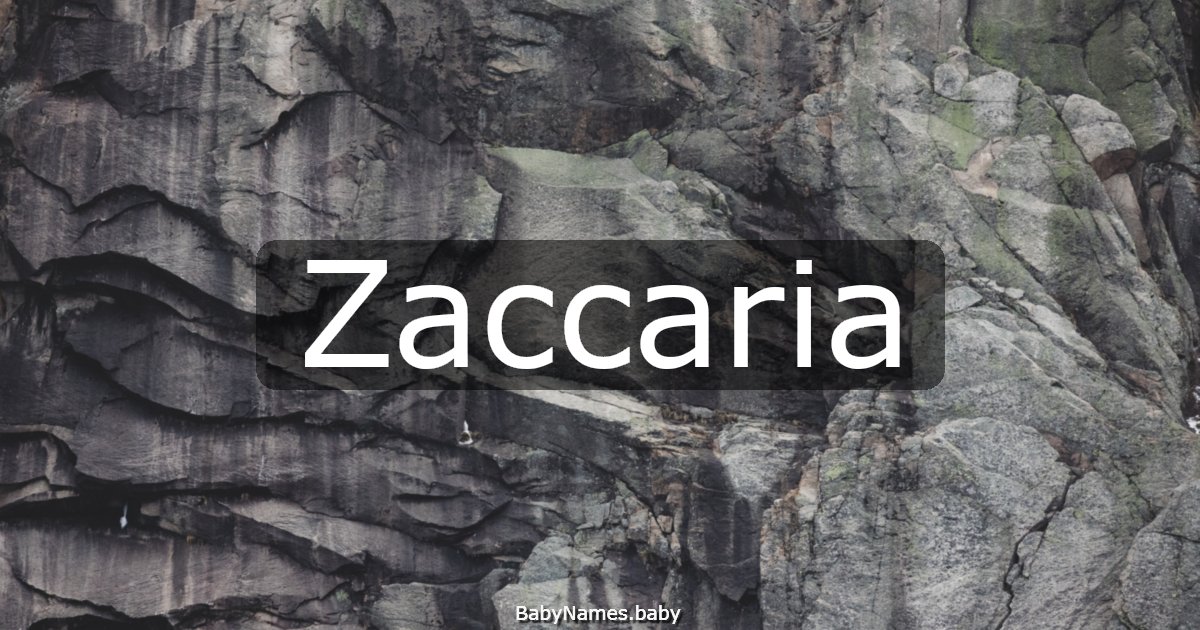 Zaccaria