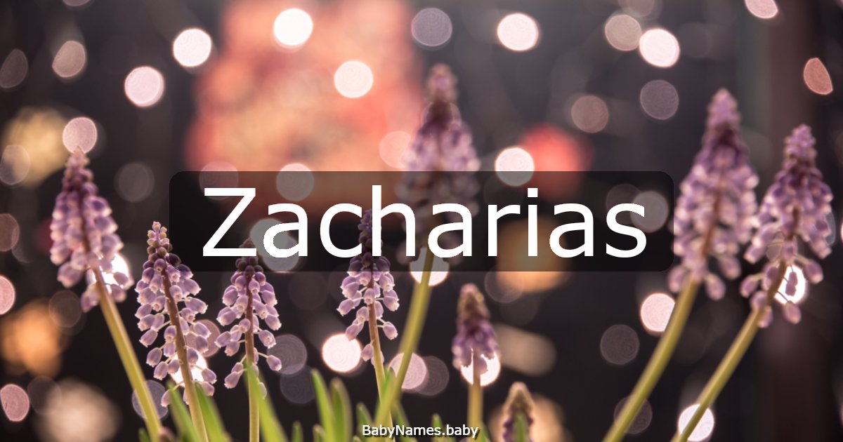 Zacharias