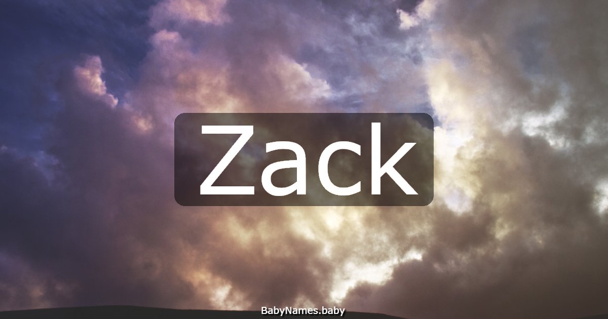 Zack