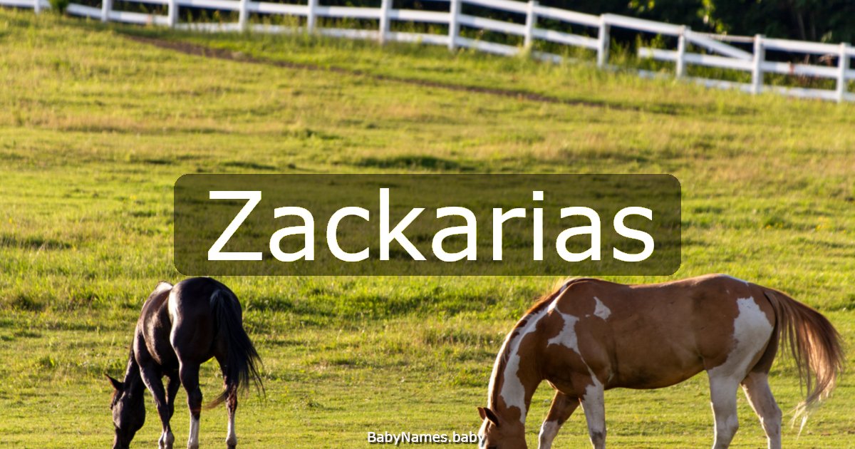 Zackarias