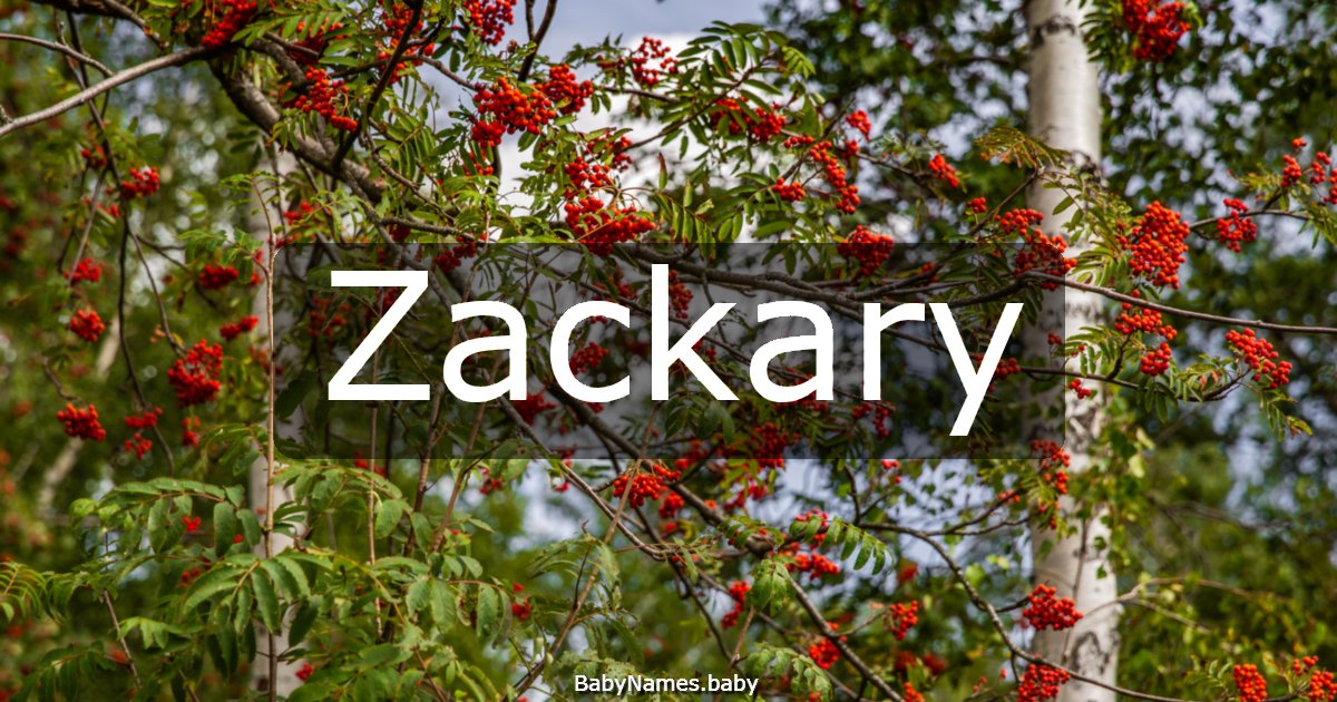 Zackary