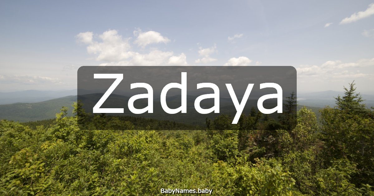 Zadaya