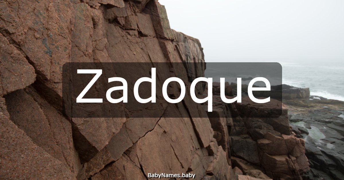 Zadoque