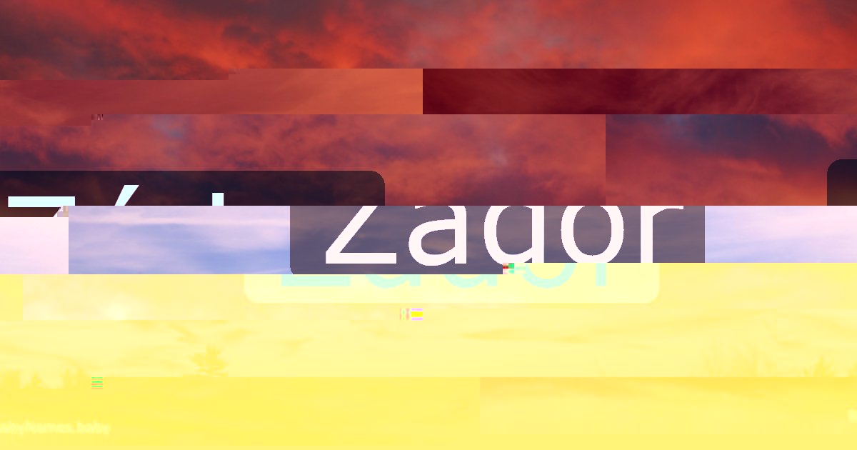 Zádor