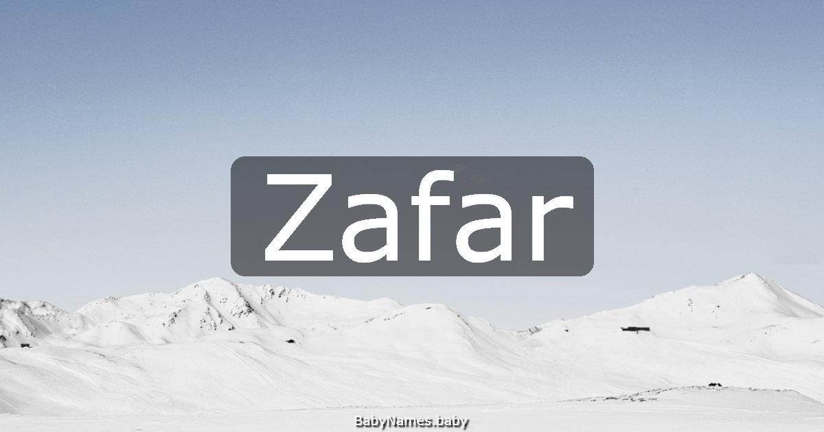 Zafar