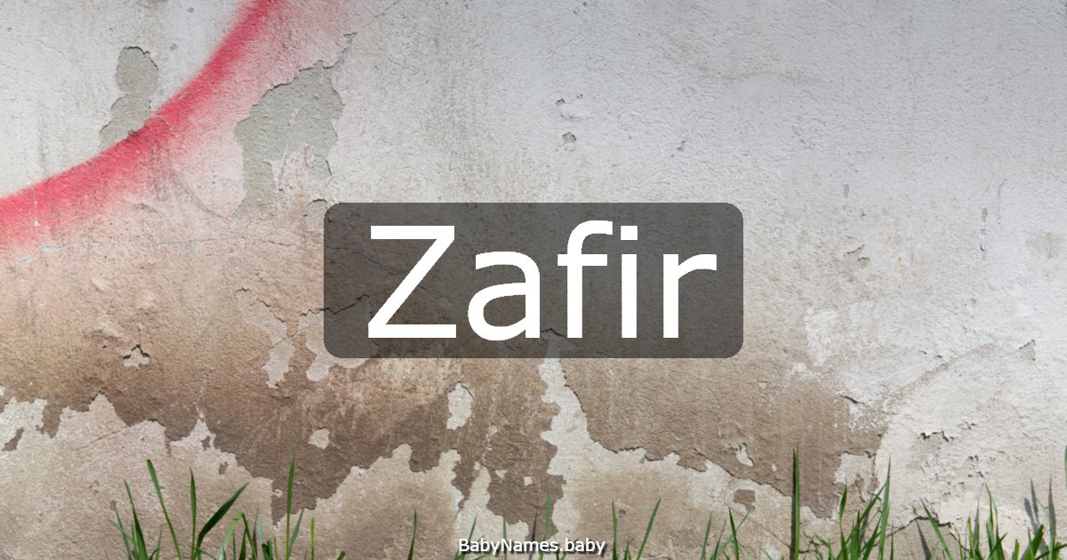 Zafir