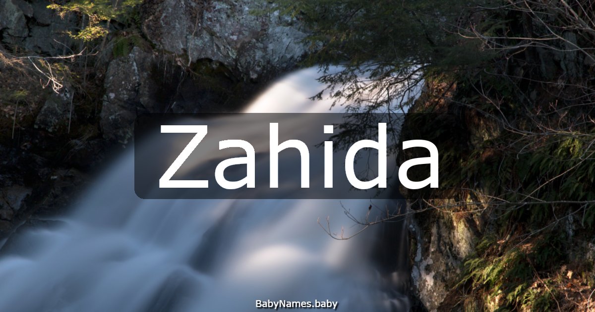 Zahida