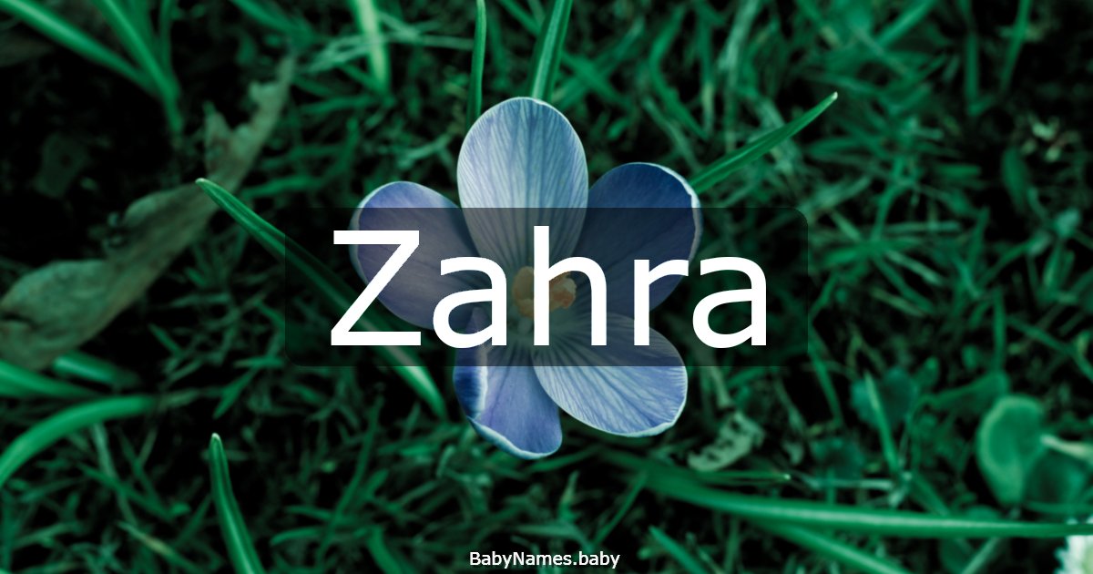 Zahra