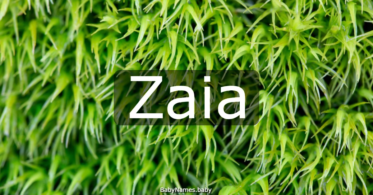 Zaia