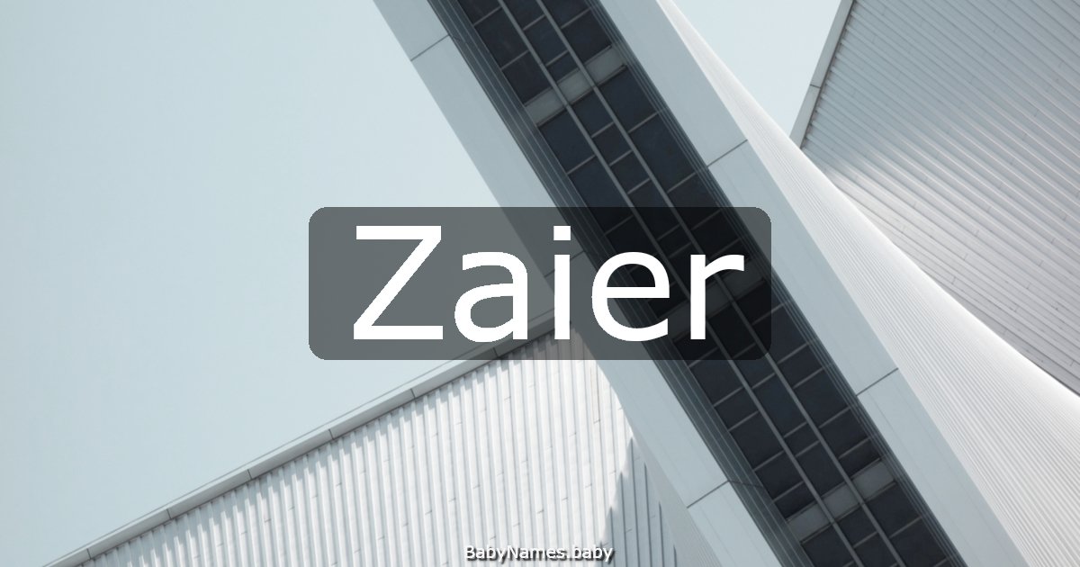 Zaier