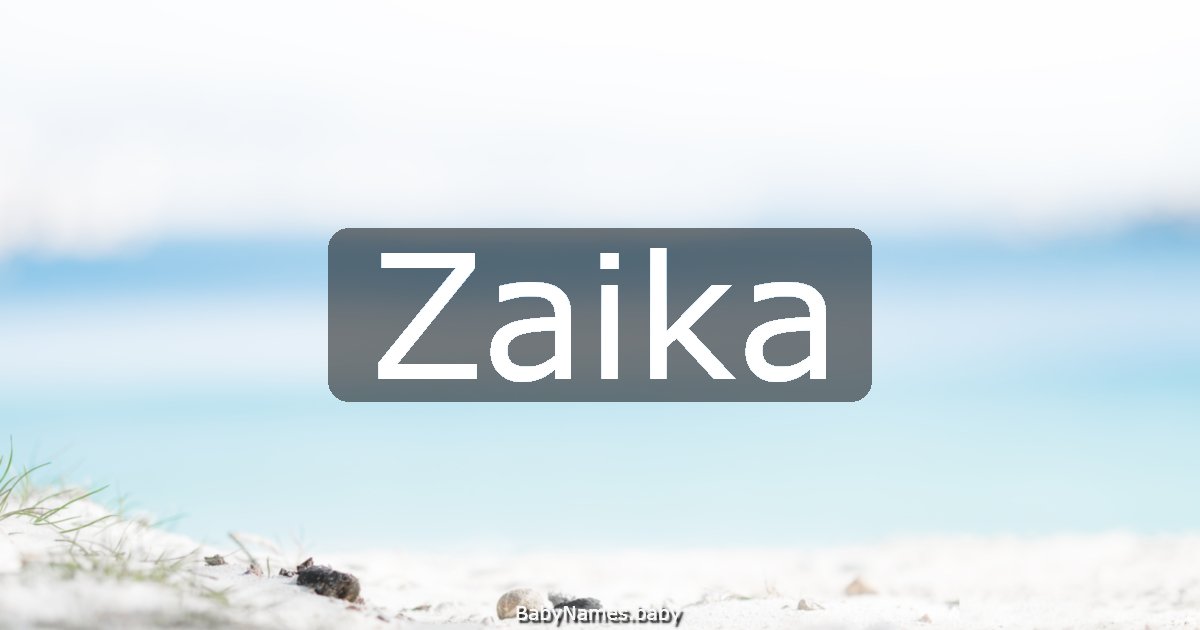 Zaika