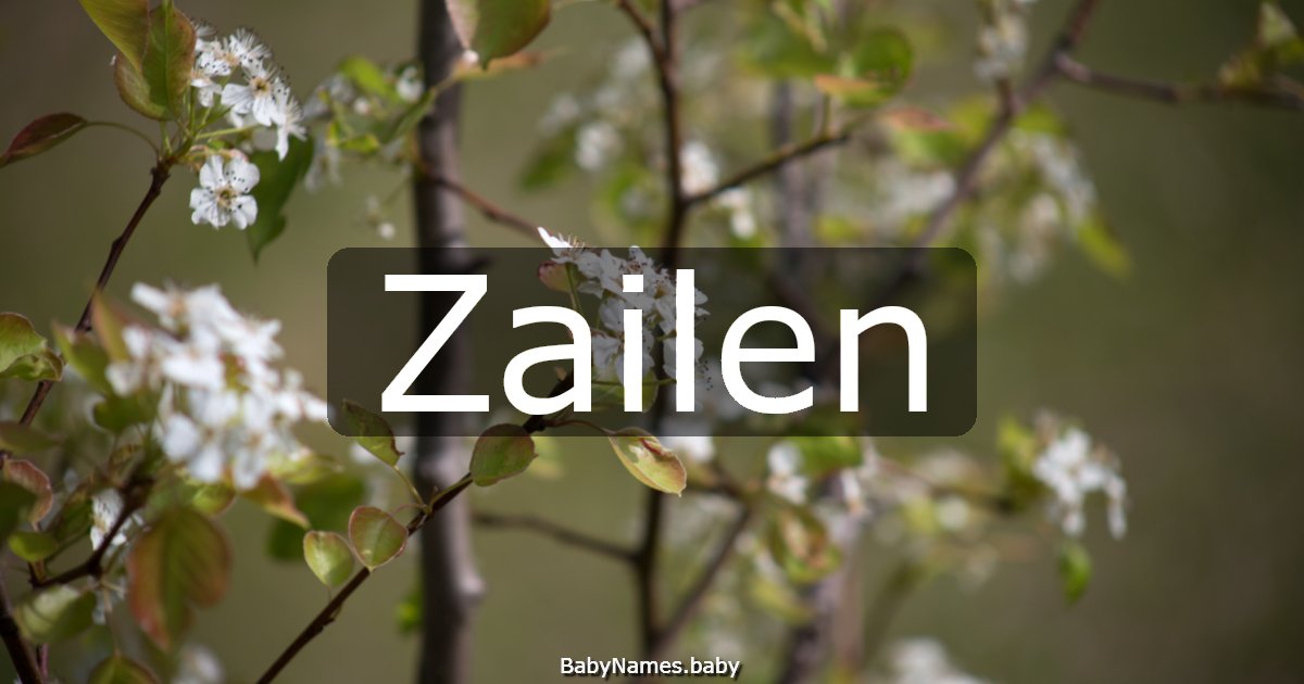 Zailen
