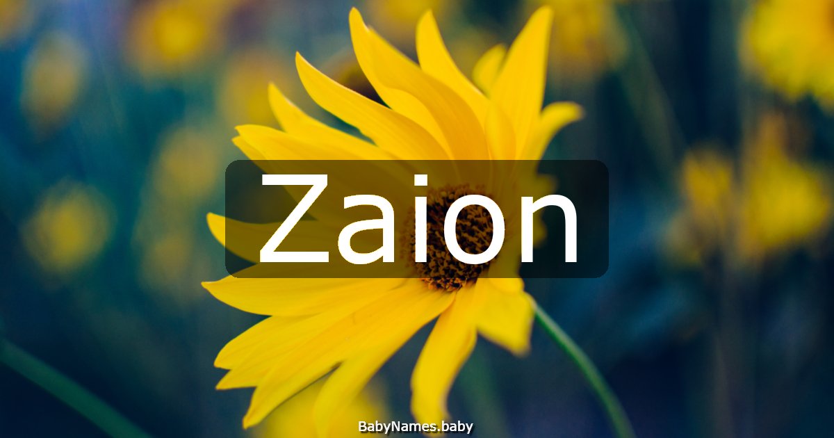 Zaion
