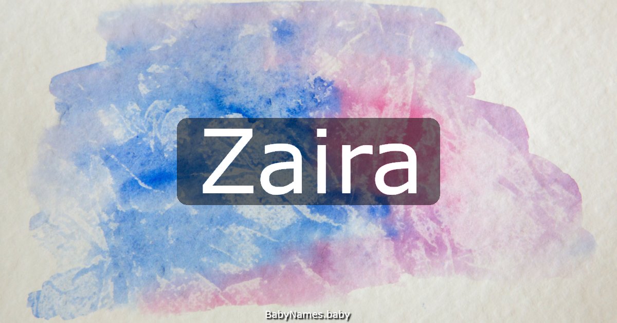 Zaira