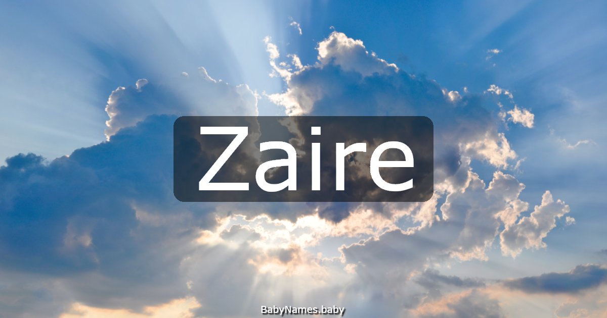Zaire