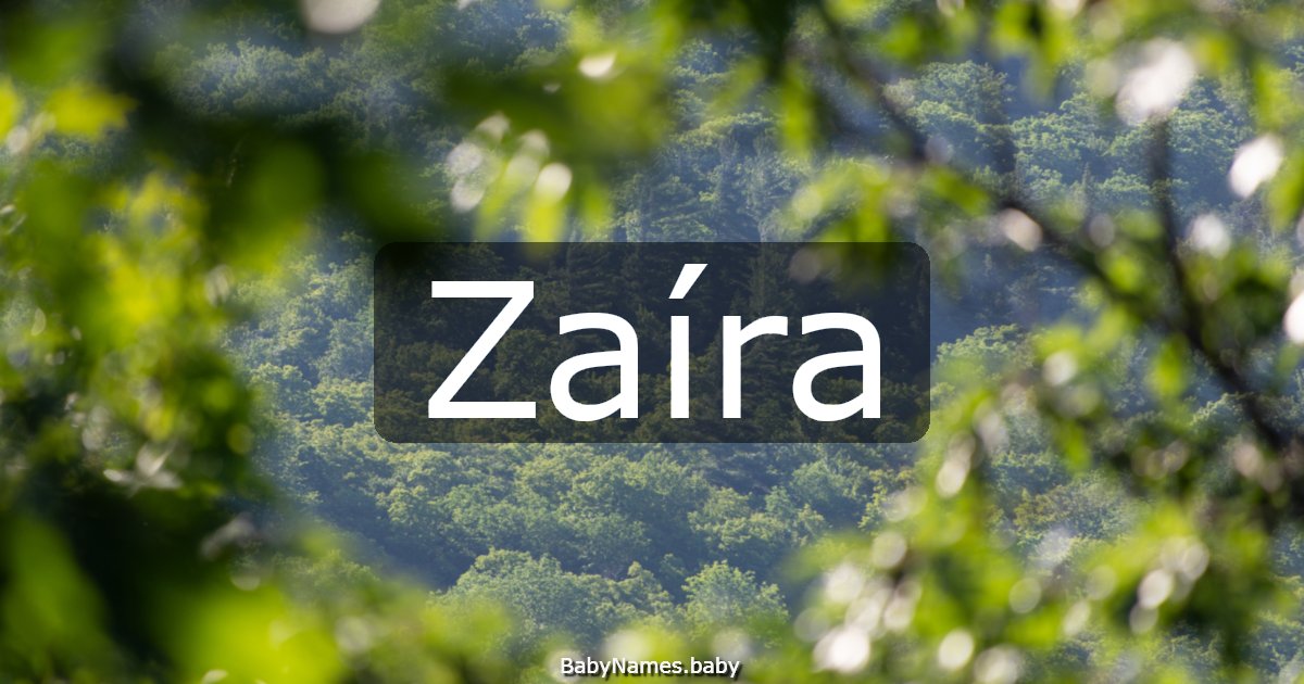 Zaíra