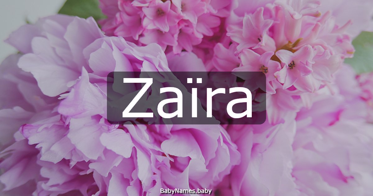 Zaïra