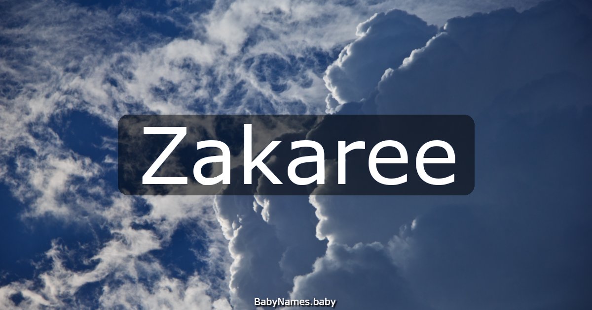 Zakaree