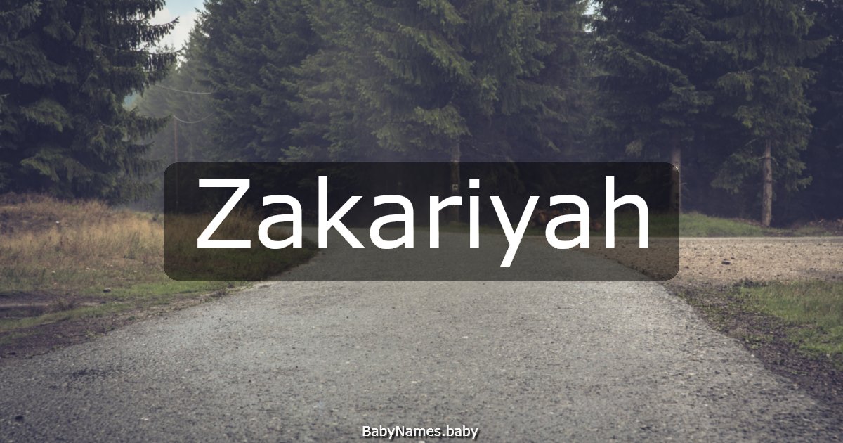 Zakariyah