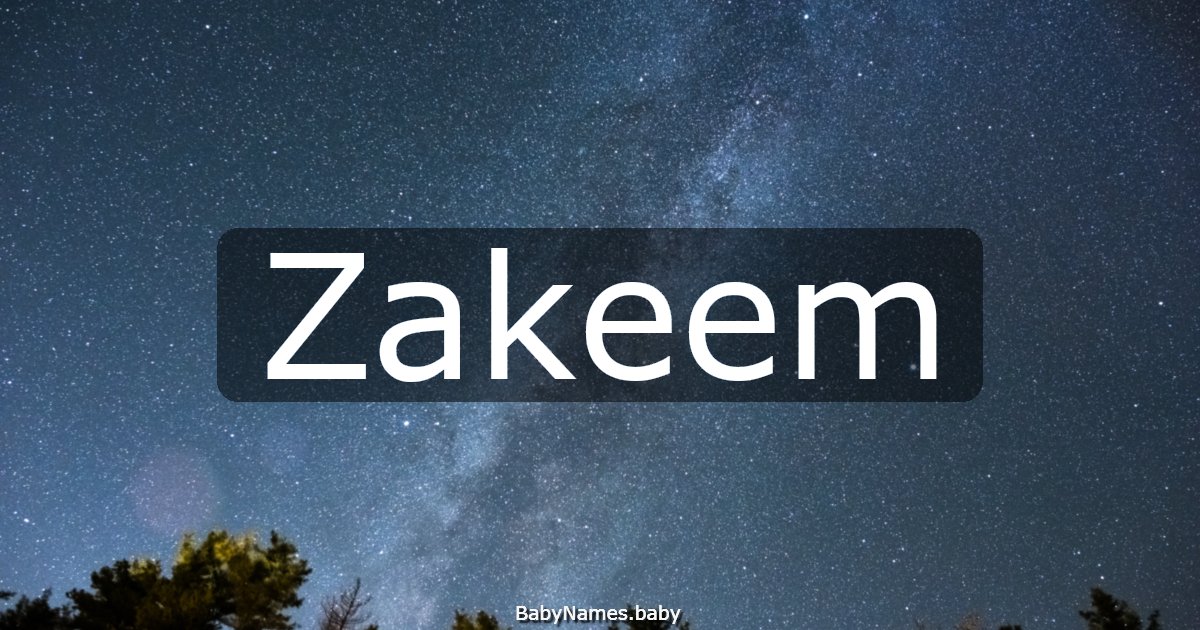 Zakeem