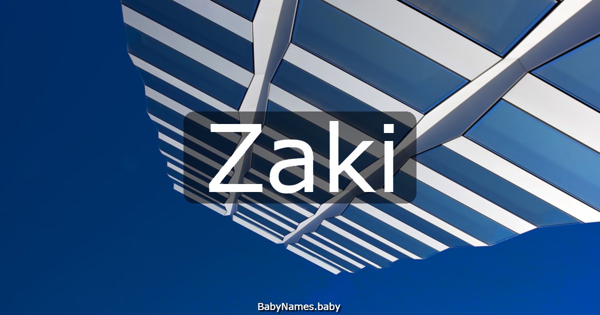 Zaki