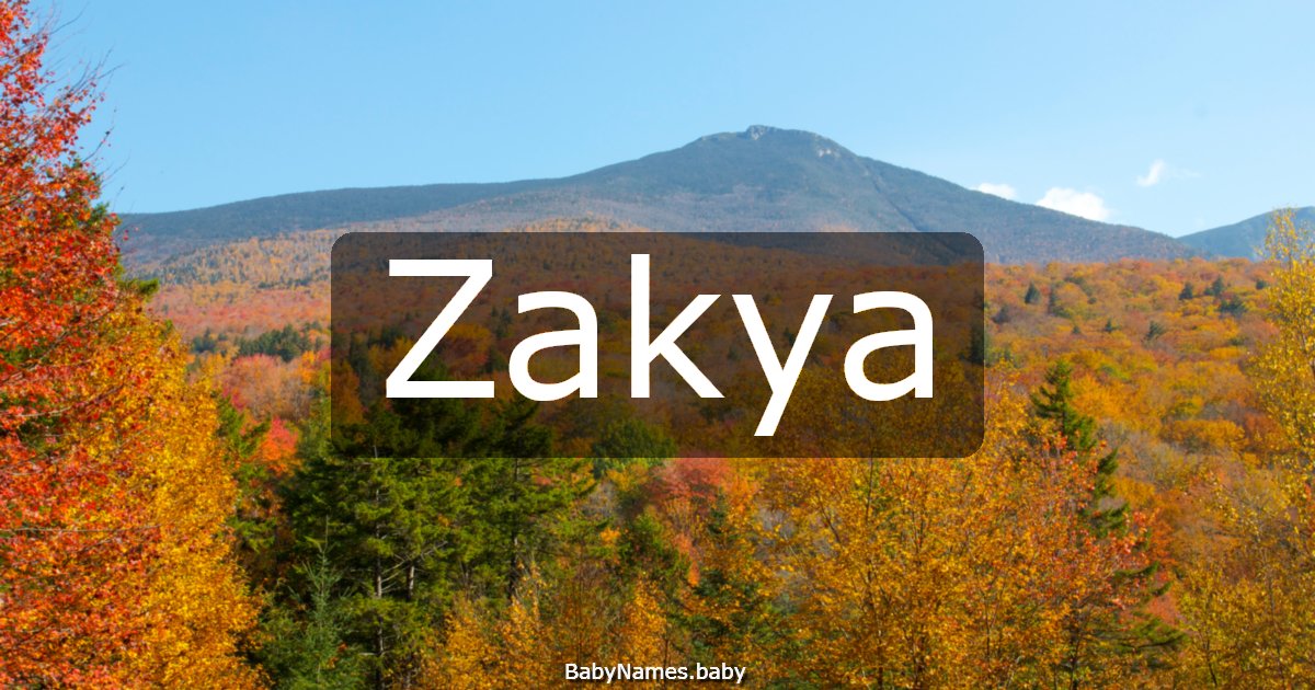 Zakya