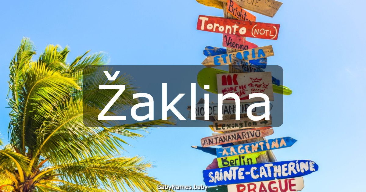 Žaklina