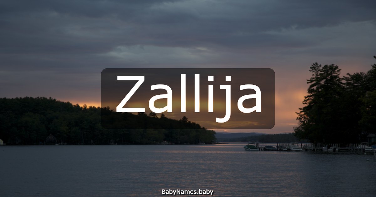 Zallija