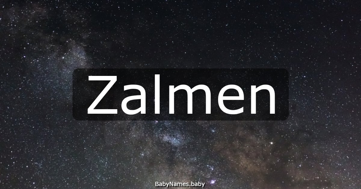 Zalmen