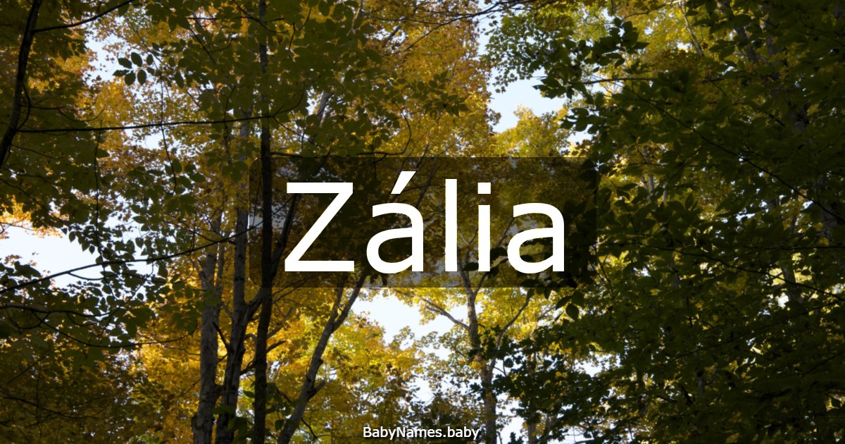 Zália