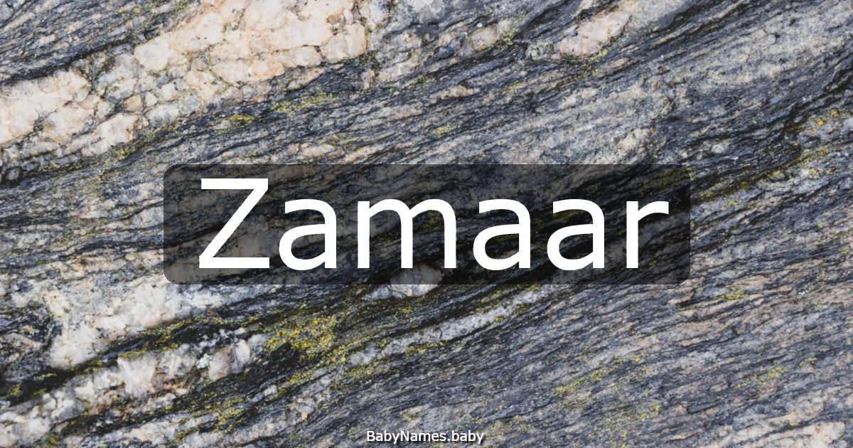 Zamaar