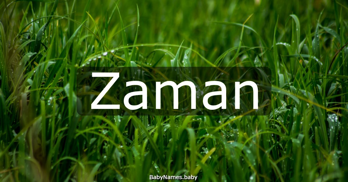 Zaman