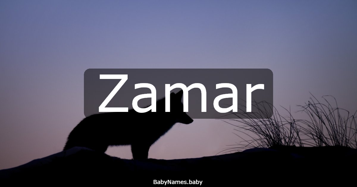 Zamar