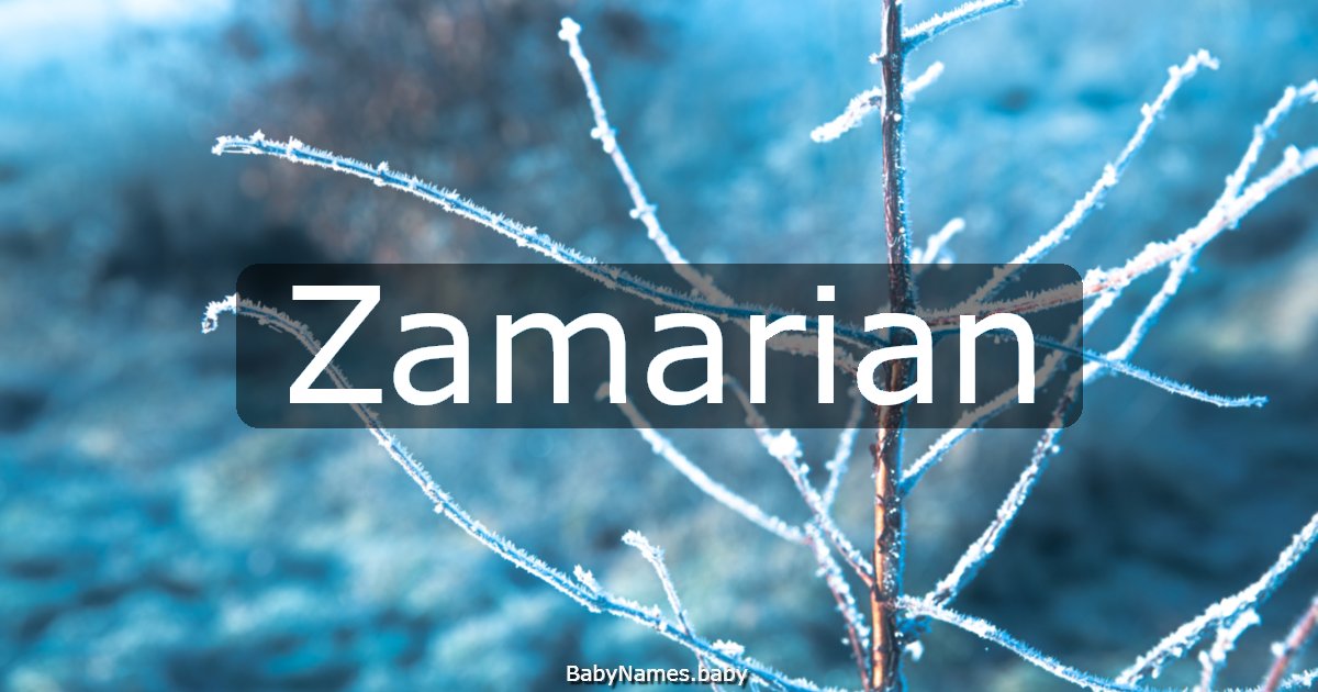 Zamarian