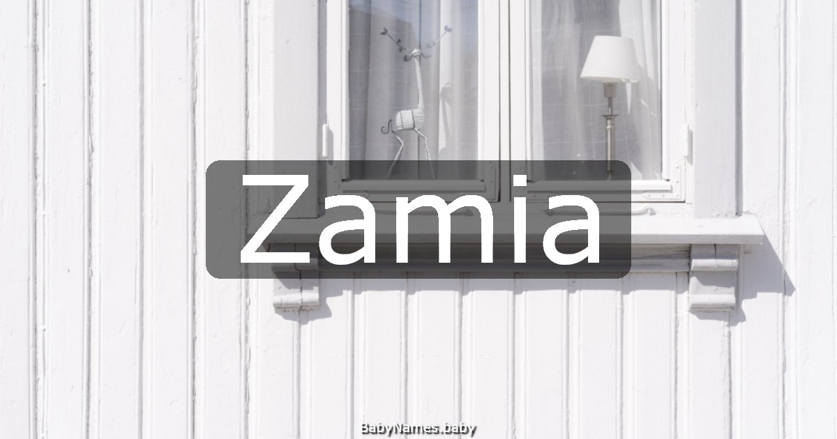 Zamia