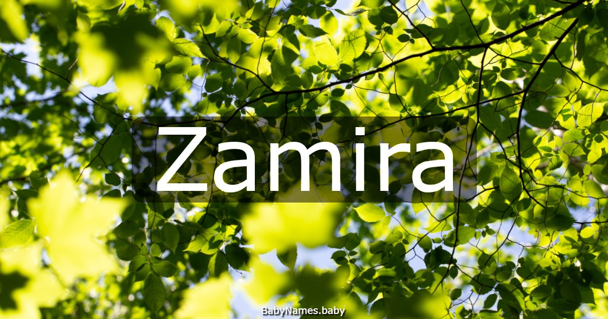 Zamira