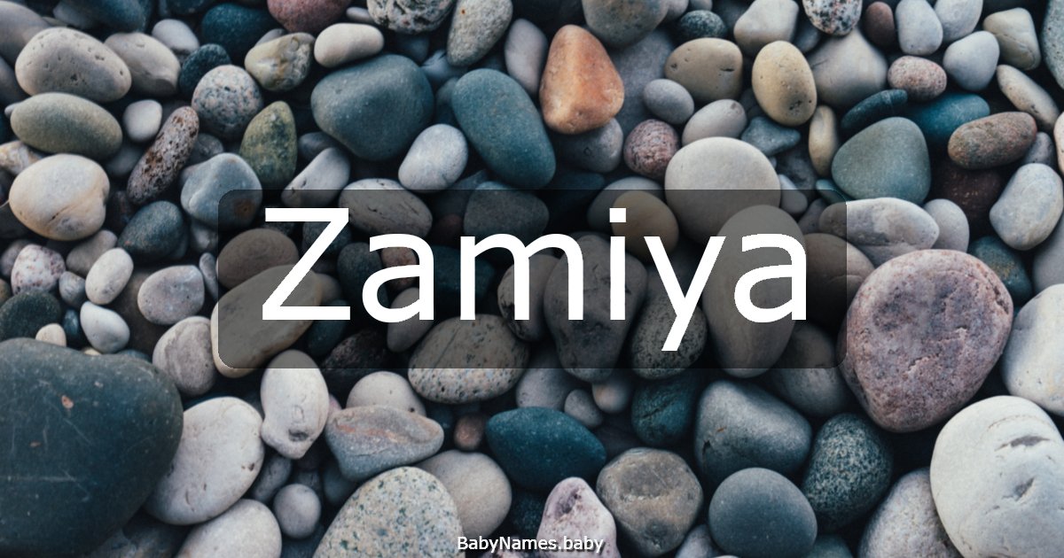 Zamiya