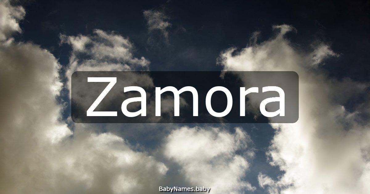 Zamora