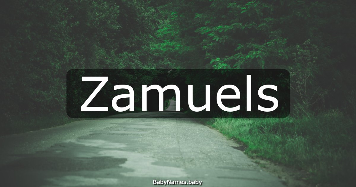 Zamuels