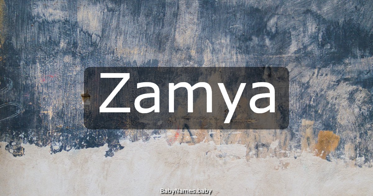 Zamya