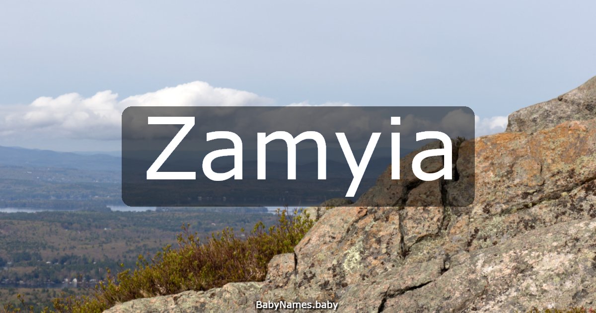 Zamyia