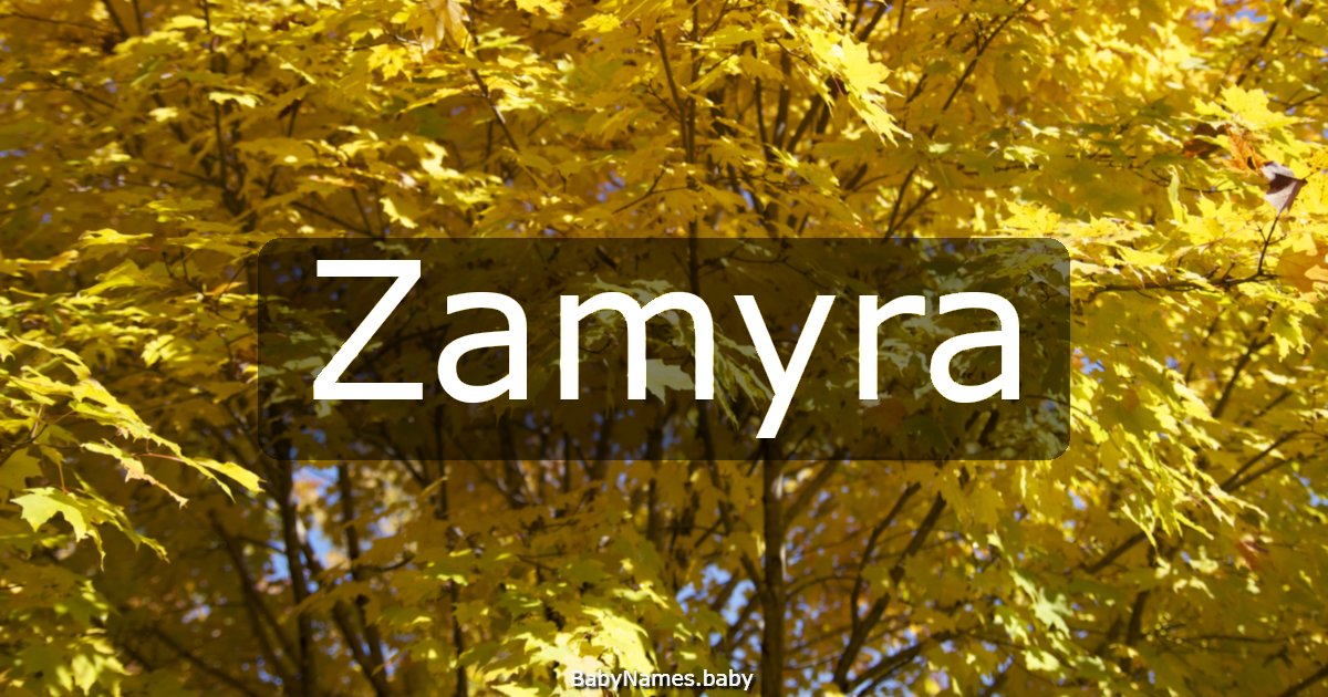 Zamyra