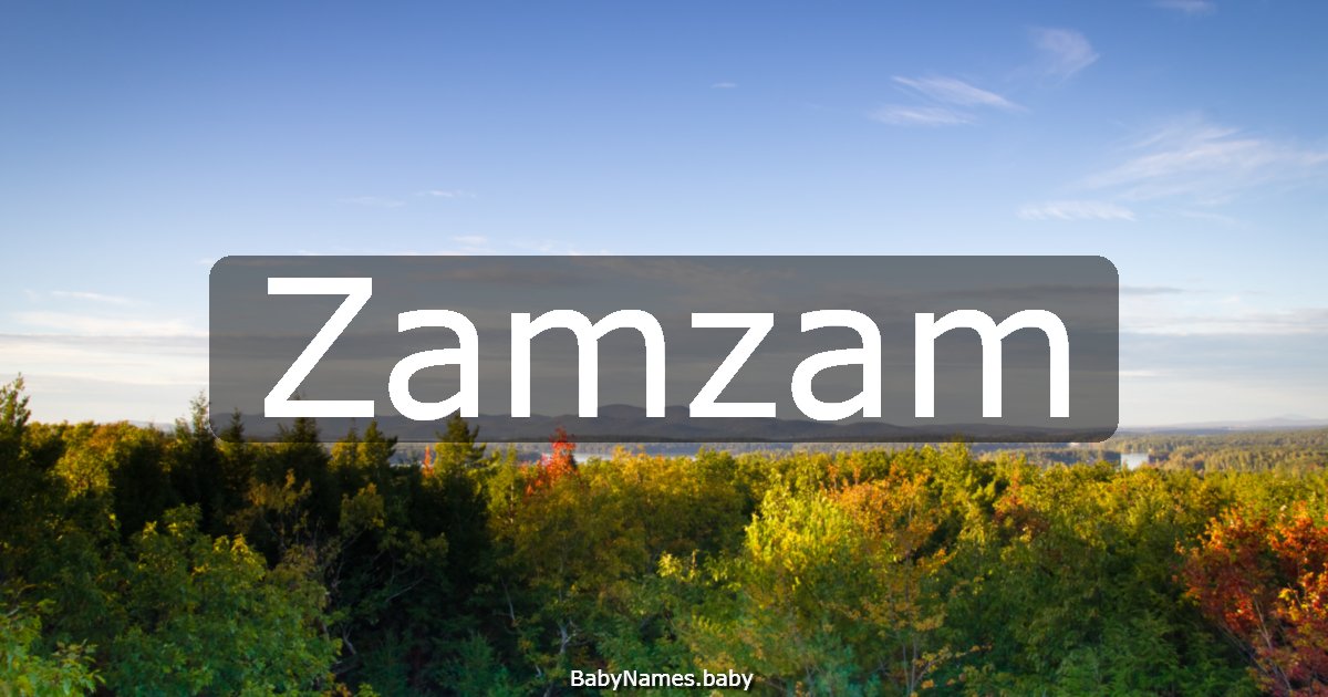 Zamzam