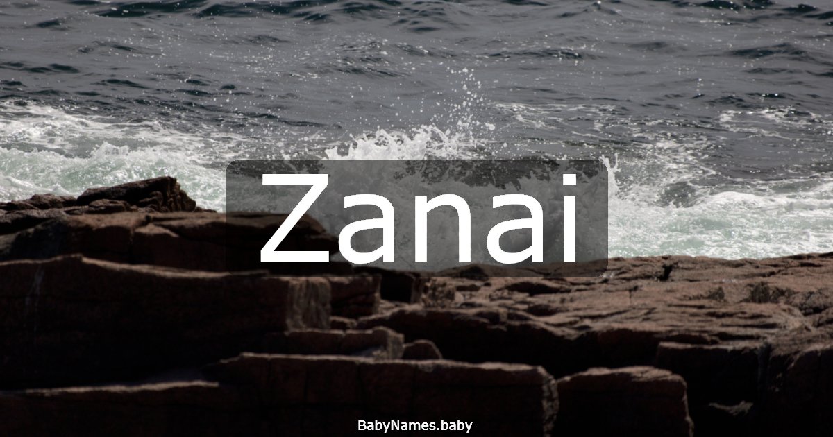 Zanai